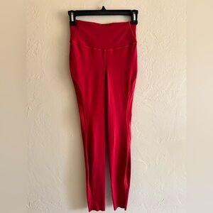 Lululemon Full Length Red Leggings